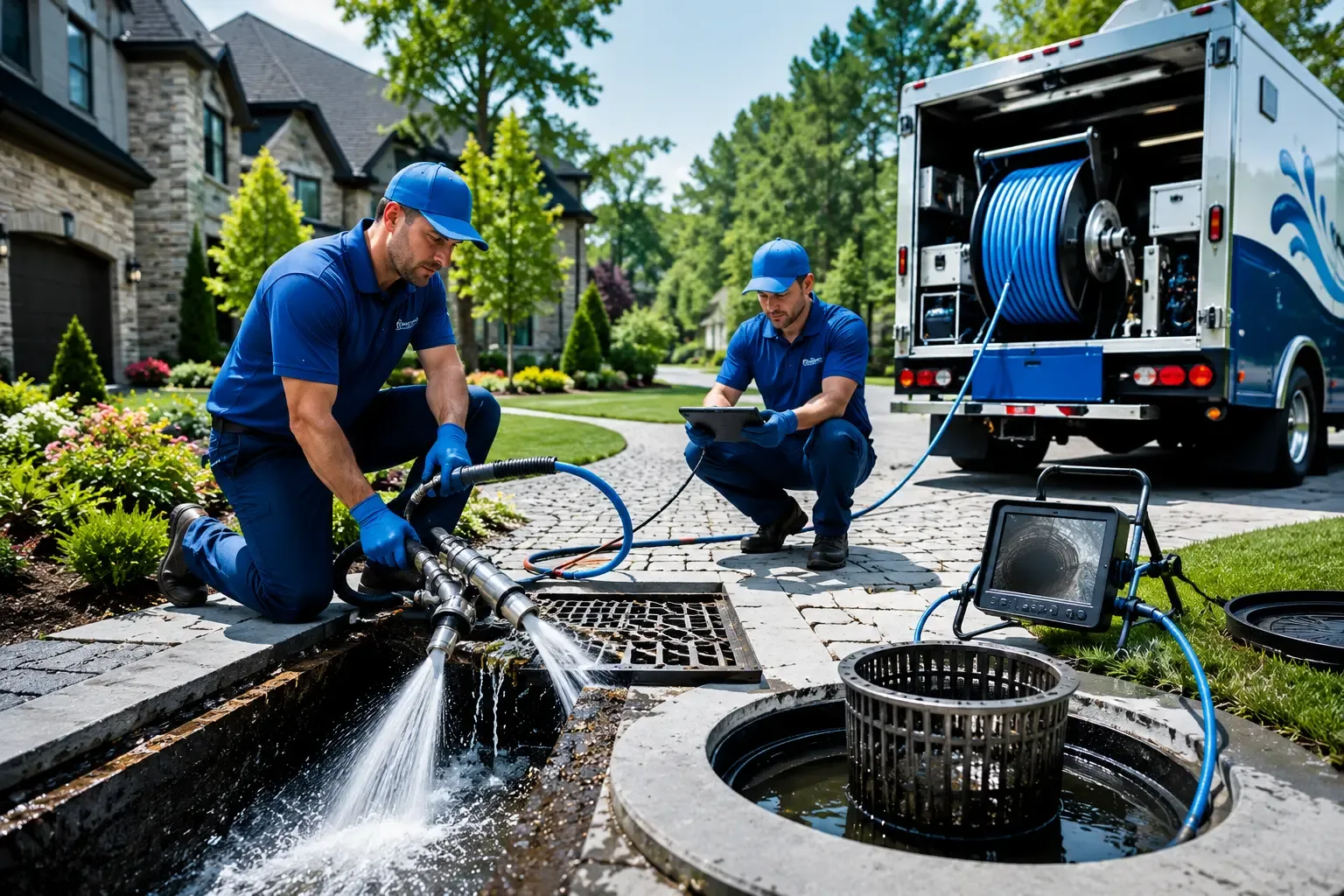Local outdoor drain cleaning professionals in Ola, AR