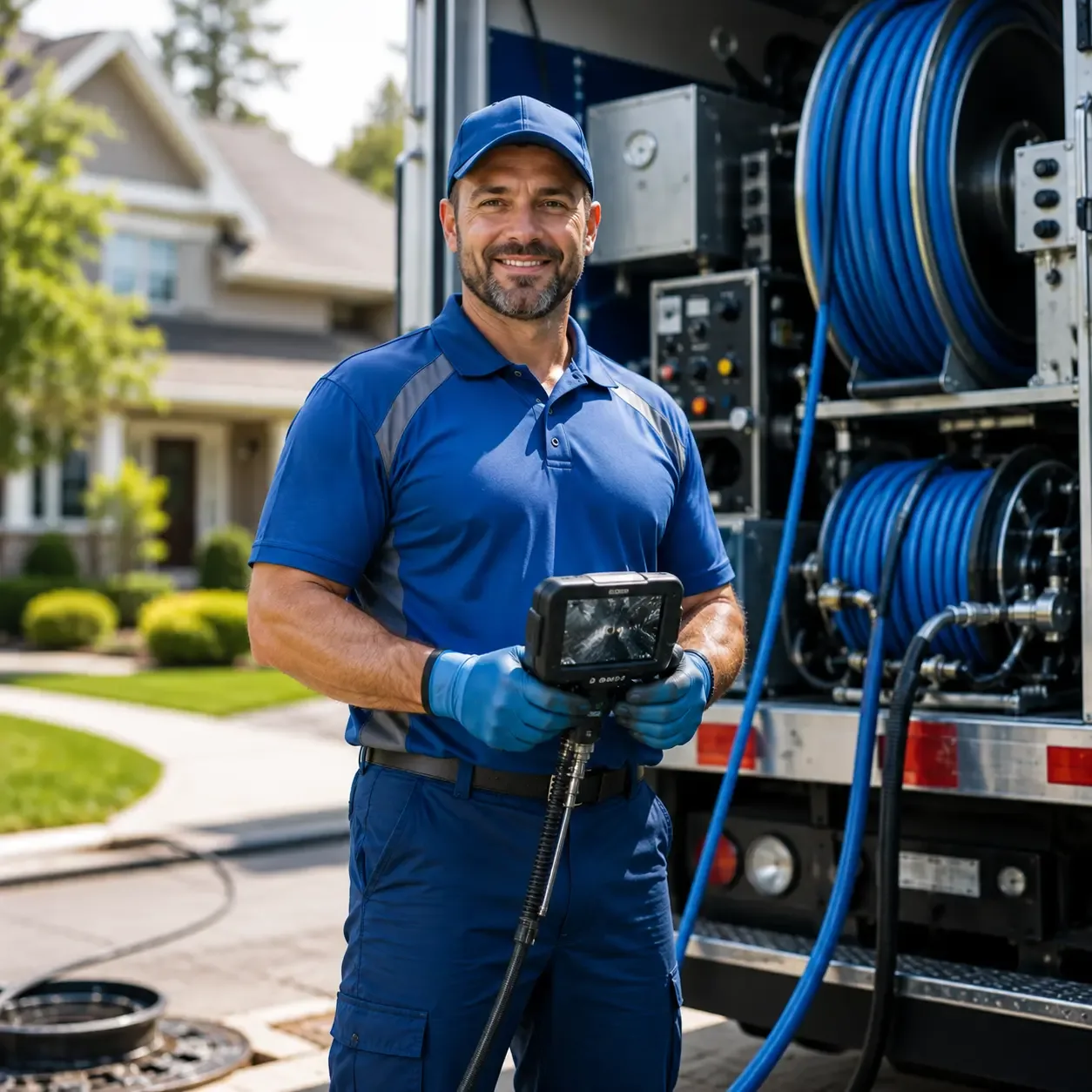 Local outdoor drain cleaning specialists in Ola, AR